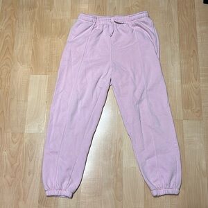 Topshop pink sweatpants